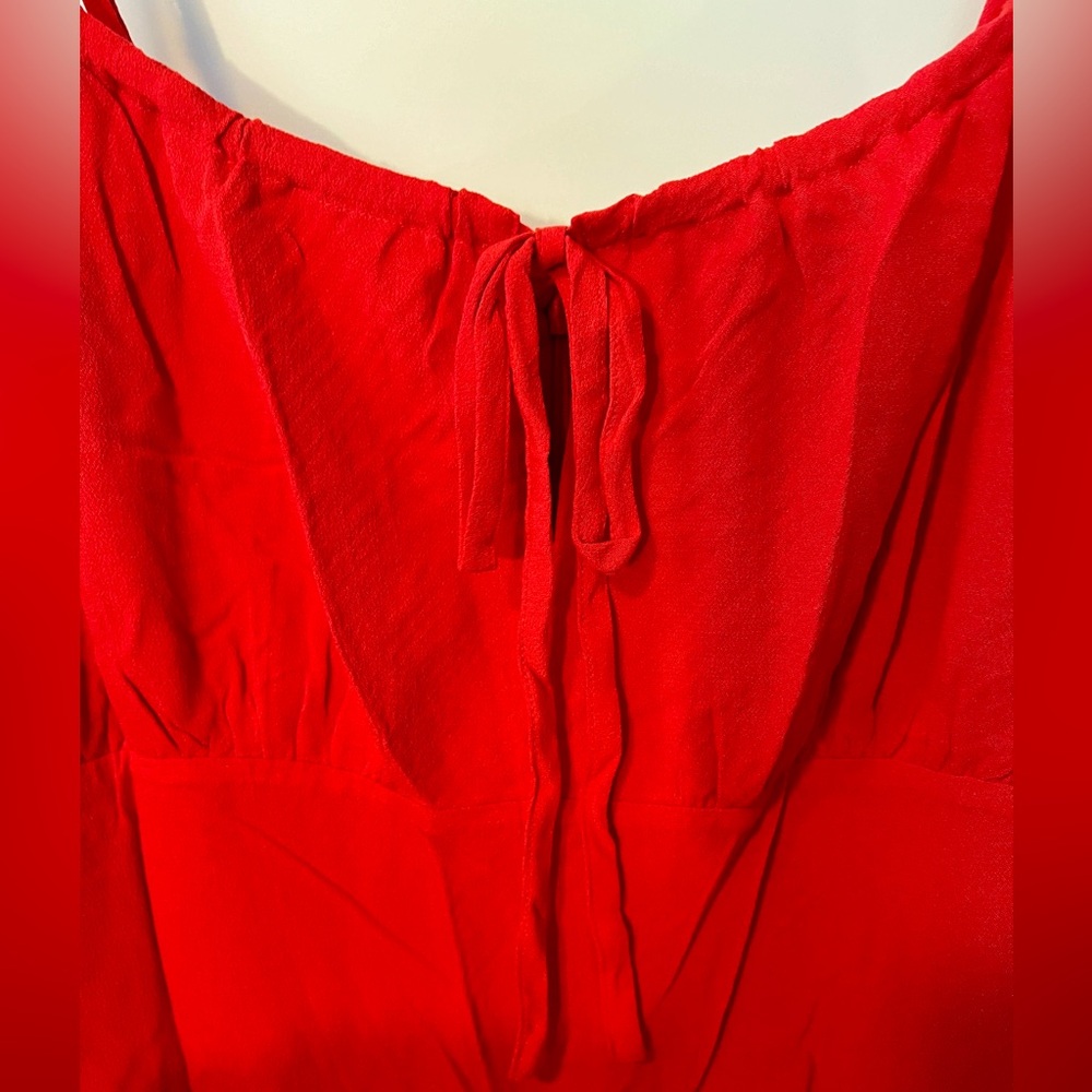 Women’s Forever 21 Red Mini Dress. NEW! - Picture 3 of 8